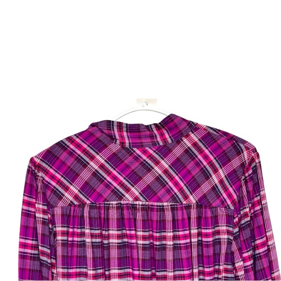 275 - RW & CO Blouse - 100% Viscose - Ties & Buttons - Picture 14 of 16